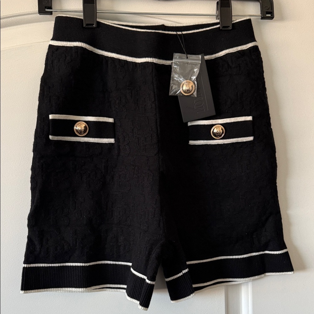 Sophisticated Black High Waist Women's Shorts